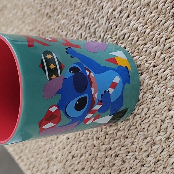 Disney Store Stitch Christmas FA-LA-LA Joy Coffee  Mug - Picture 6 of 8